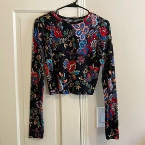 Alice + Olivia crop top